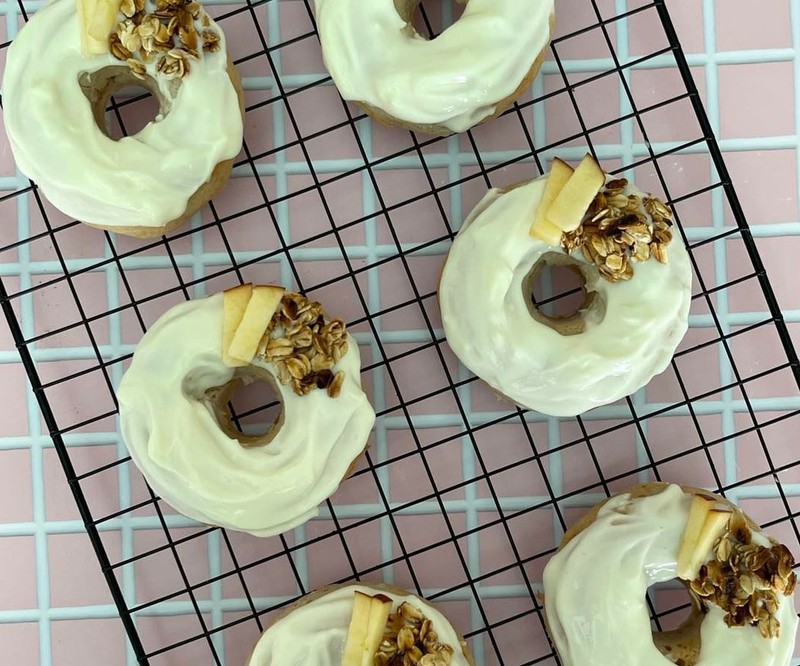 Apple Crumble Donuts
