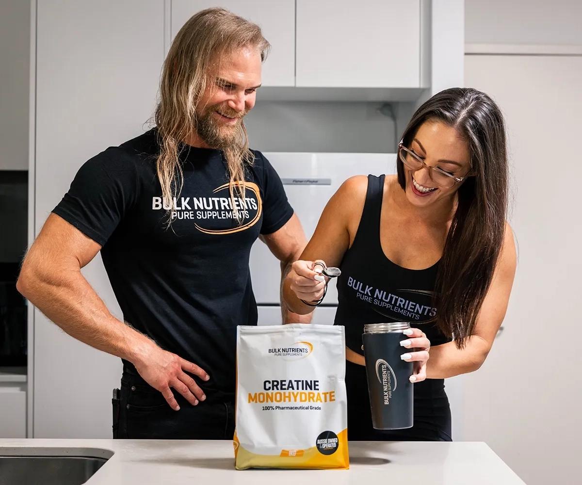 Bulk Nutrients Creatine Monohydrate - Andy and Helena