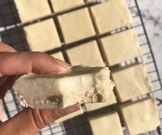 High Protein Vanilla Maple Cheesecake Slice Recipe from Bulk Nutrients