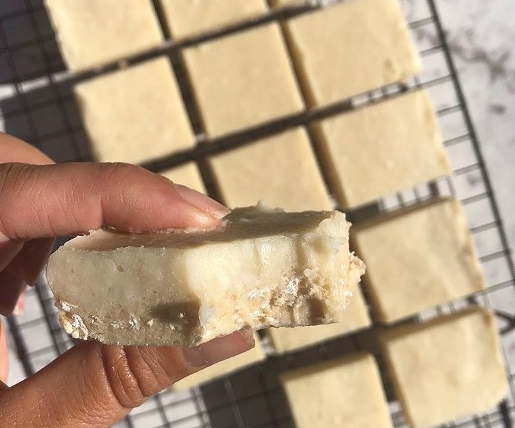 High Protein Vanilla Maple Cheesecake Slice Recipe from Bulk Nutrients