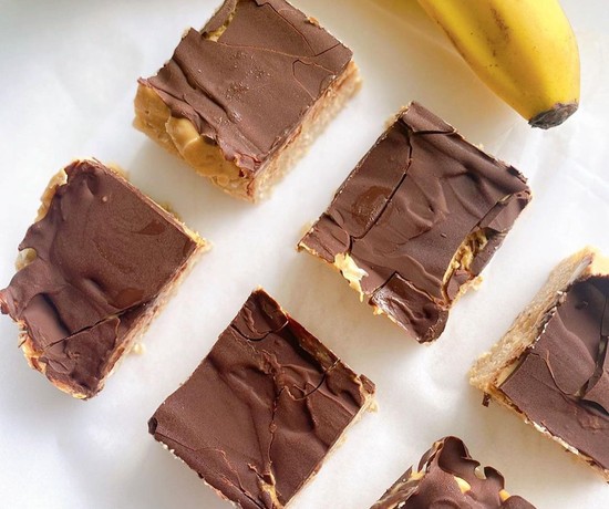 Choc Banana Protein Slice