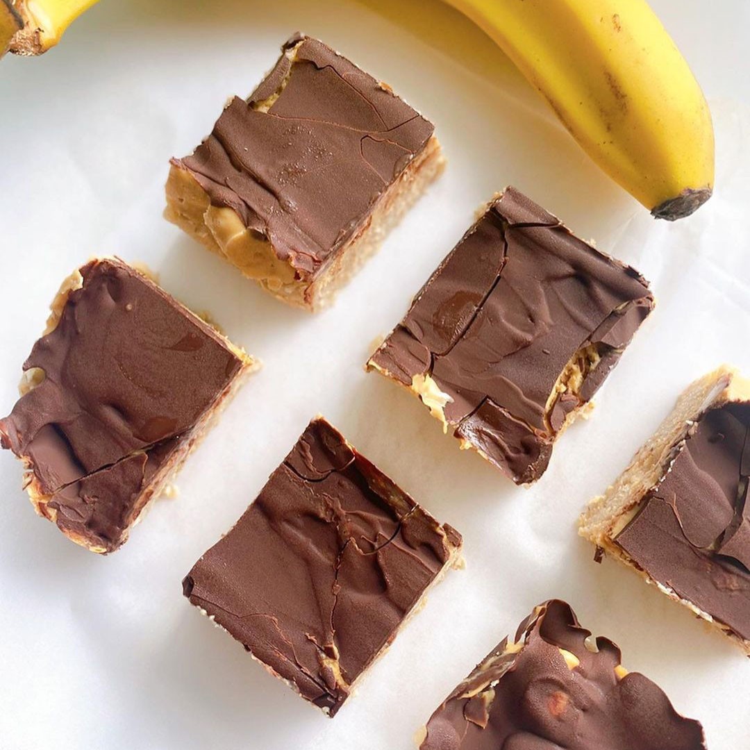 Choc Banana Protein Slice