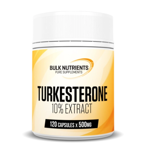 Bulk Nutrients' Turkesterone Capsules 10% extract for strength and recovery