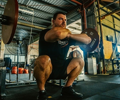Jump aboard the front squat gain train