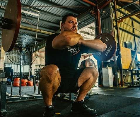 Jump aboard the front squat gain train