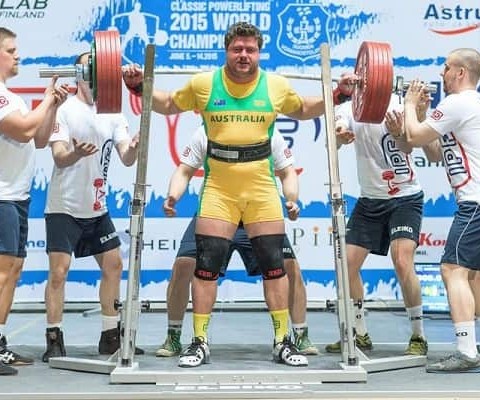 A squat session with Dave Napper