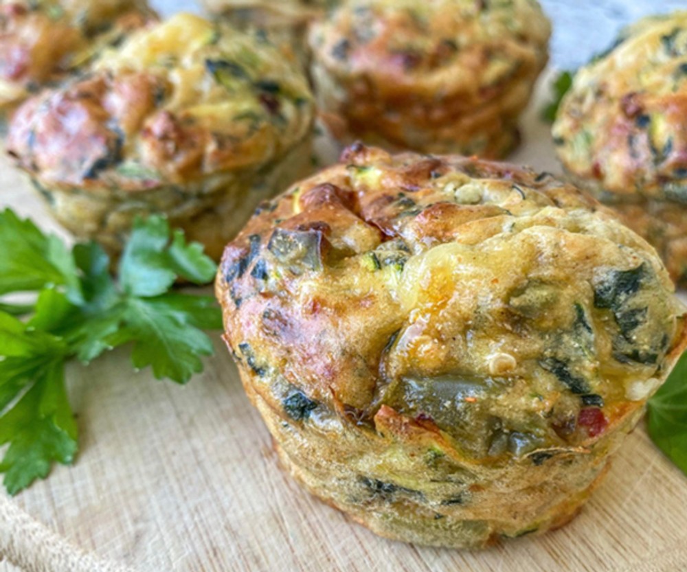 High protein savoury muffins | Bulk Nutrients Recipes