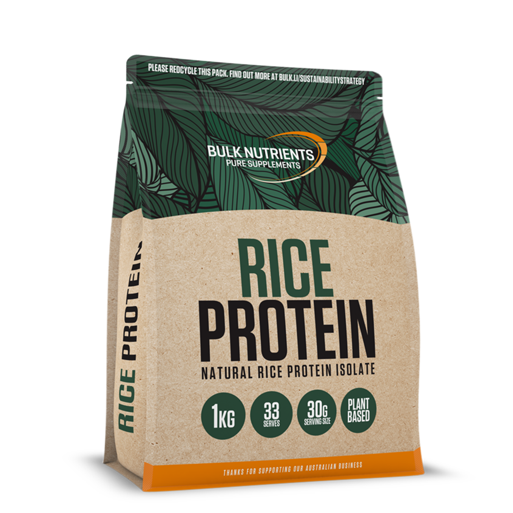 Our rice protein contains 2.2 grams of leucine and 24 grams of protein in a single-serve!