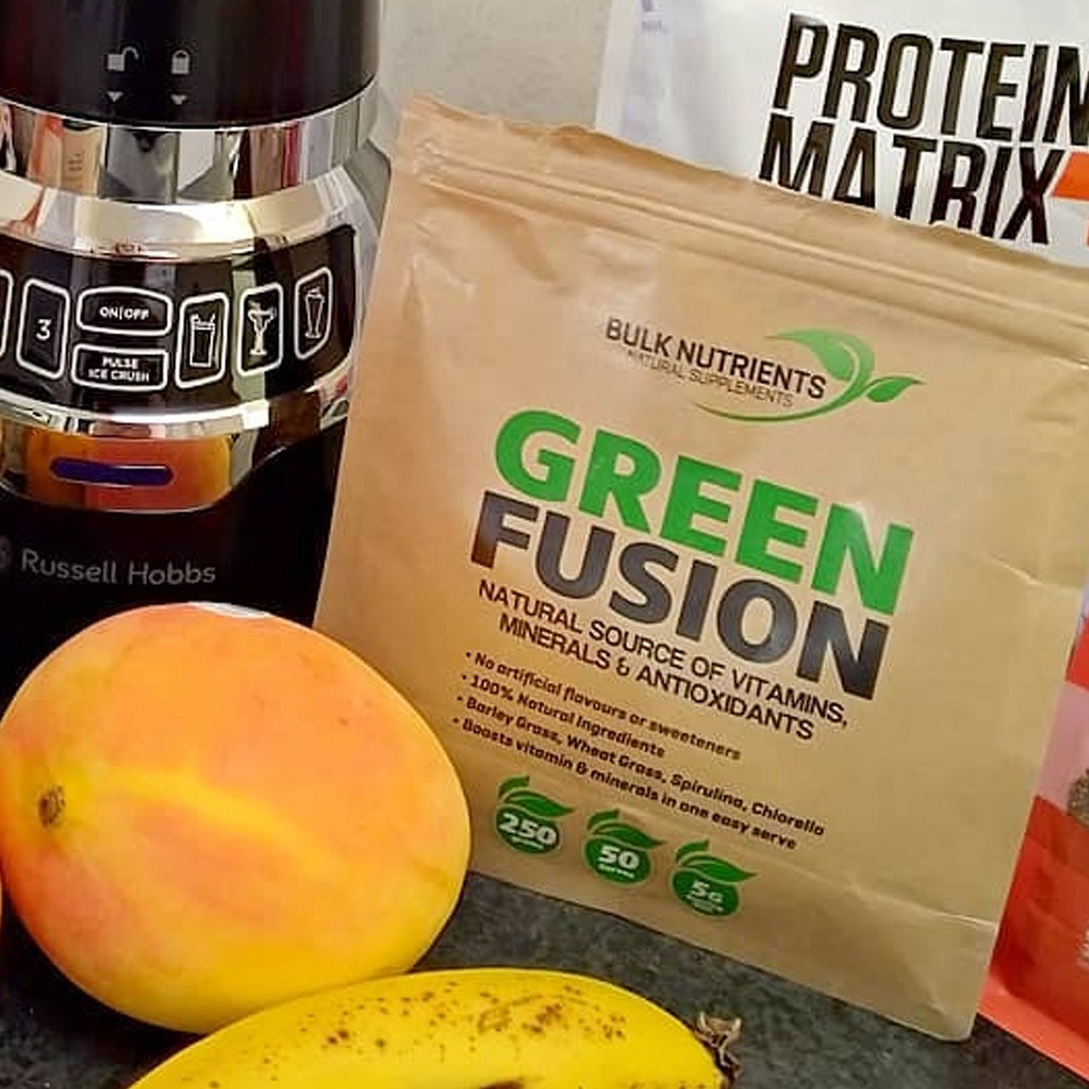 Our Green Fusion boasts 50 serves per packet, with a large array of easily absorbed superfoods.