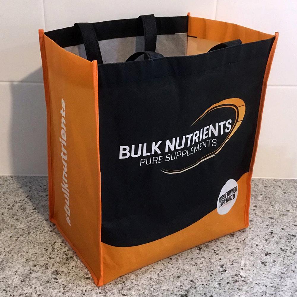 Buy reusable shopping tote bags from Bulk Nutrients
