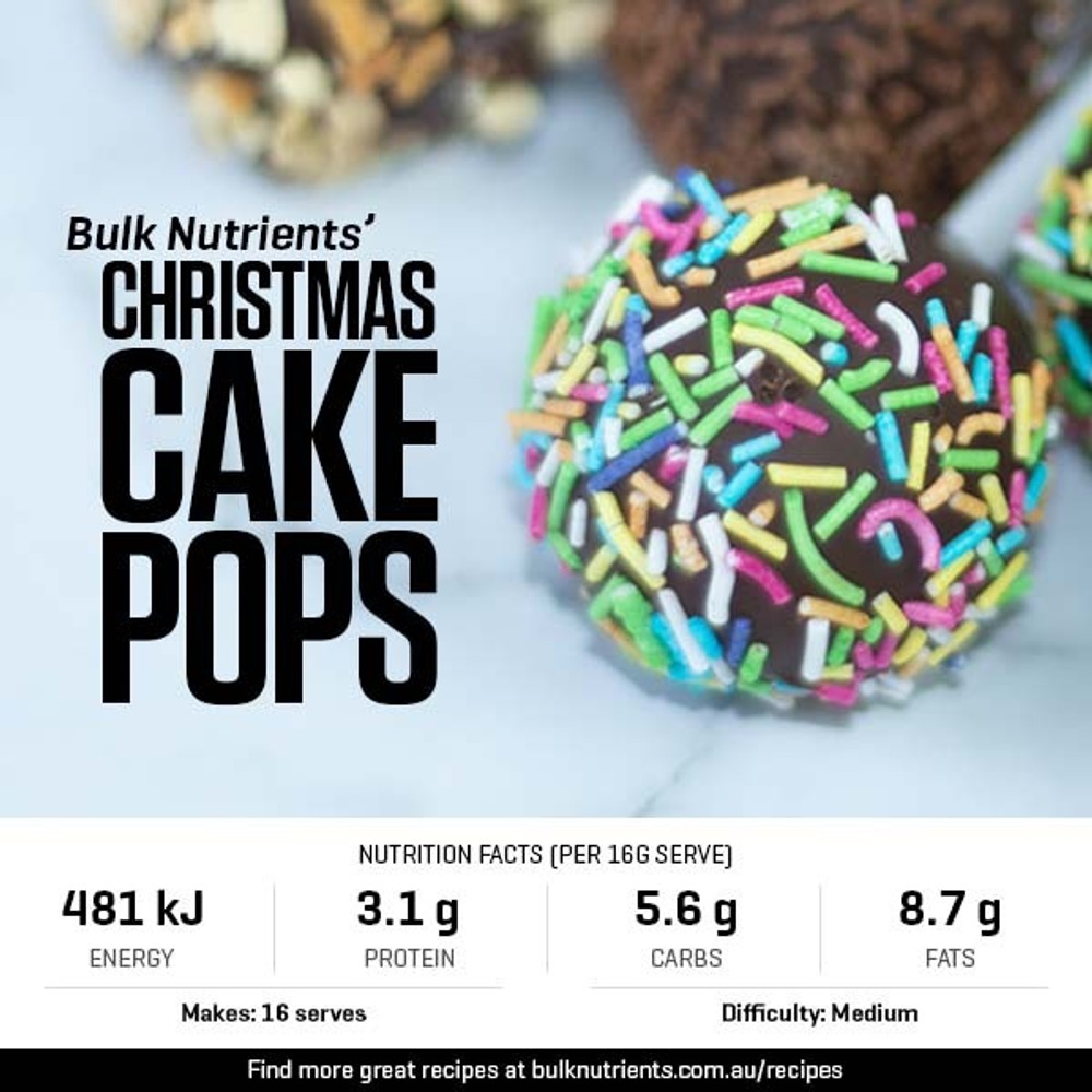 Mouth Watering, Tasty Christmas Cake Pops | Bulk Recipe