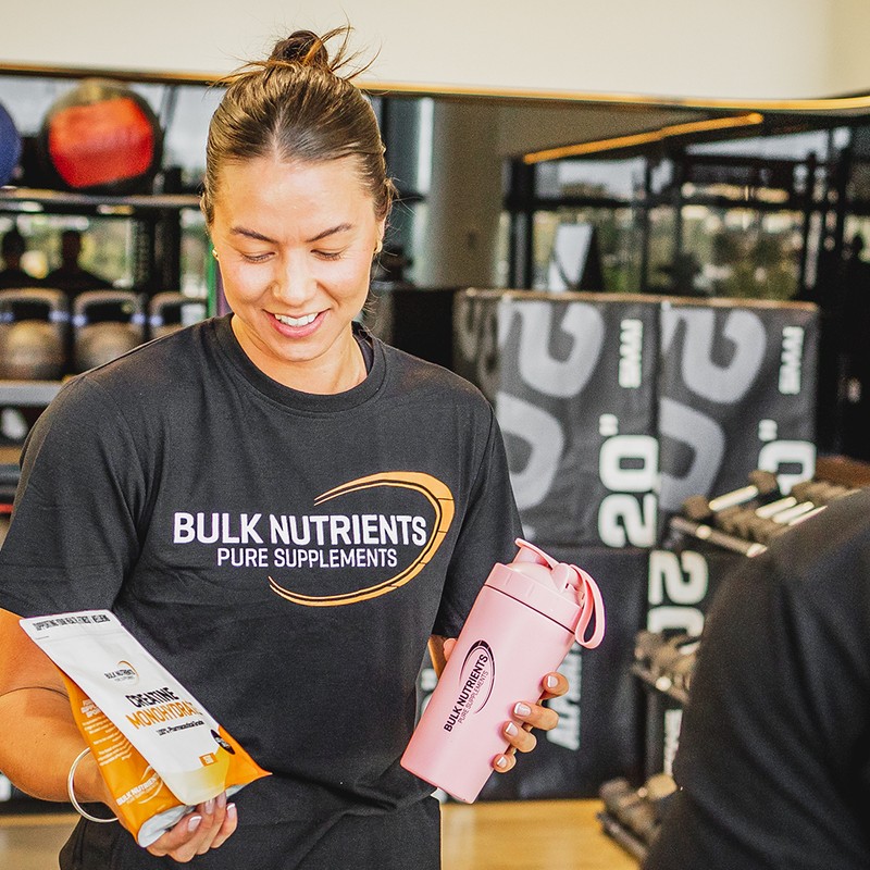 Bailey McDougall with Creatine Monohydrate