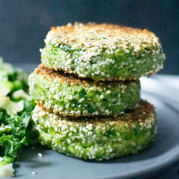 High Protein Easy Meal Prep Spinach Patties recipe from Bulk Nutrients