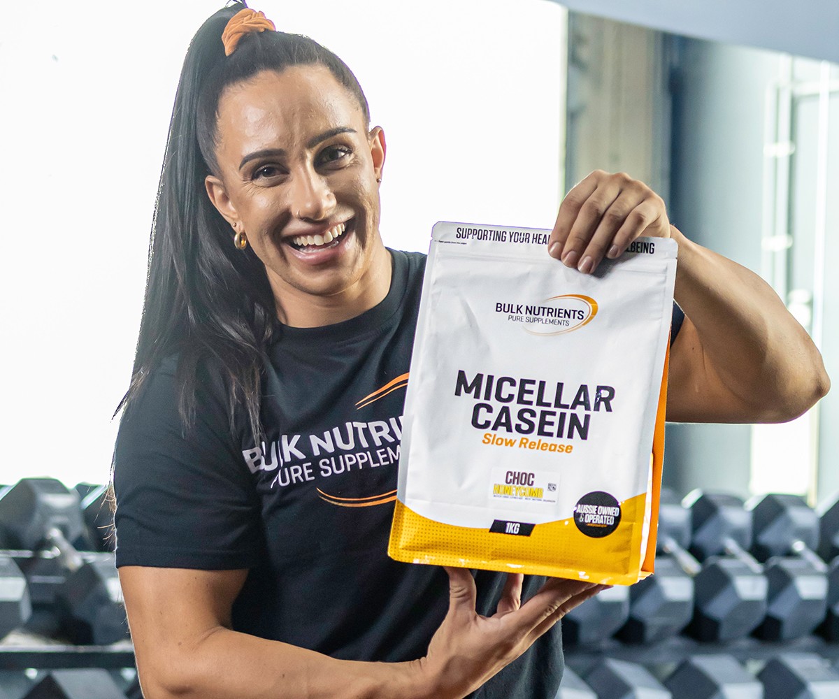 Casein might just be a great strategy before bed for maximal muscle growth -- and we've got you covered!