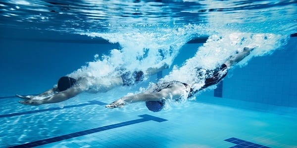 Getting in the pool is a great way to keep active while taking the pressure of your joints