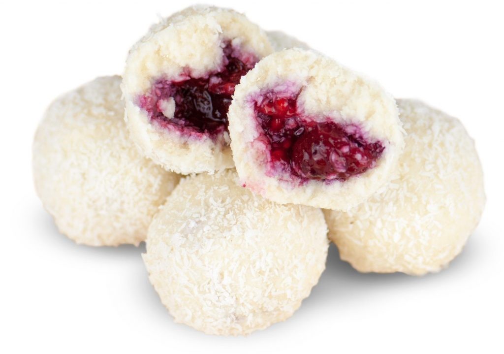 Protein Coconut Berry Bites recipe from Bulk Nutrients