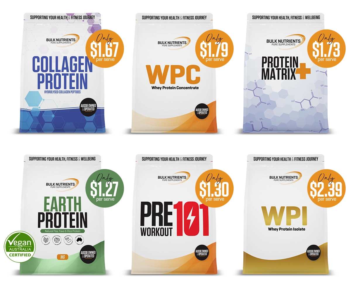 Bulk Nutrients Products with Price Per Server