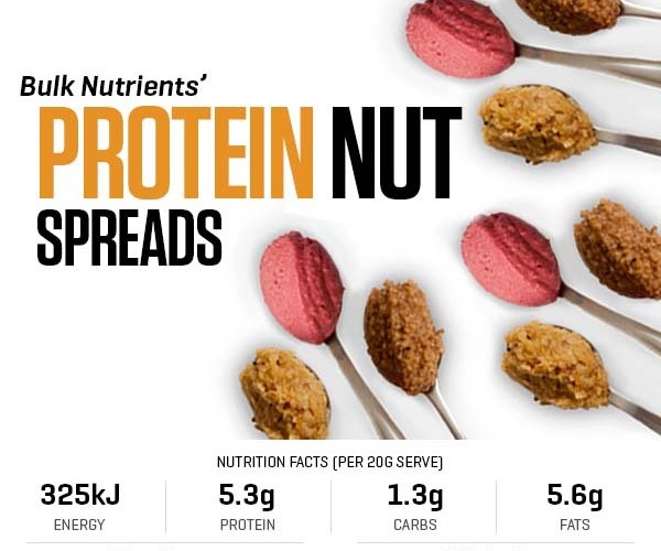 Protein Nut Spreads recipe from Bulk Nutrients