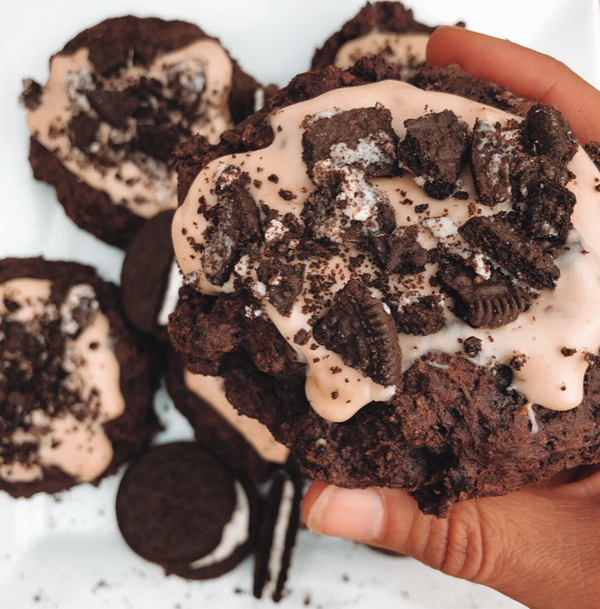 High Protein Cookies and Cream Scrolls Recipe from Bulk Nutrients.