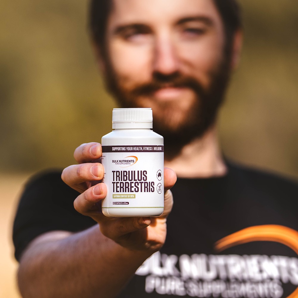 Bulk Nutrients' Tribulus Terrestris capsules, ingredients traditionally used for centuries.