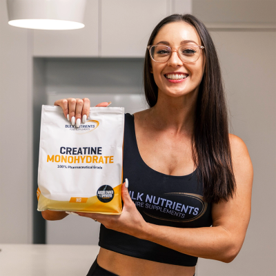 Bulk Nutrients' Creatine Monohydrate Powder offers great value and can help users gain strength and increase muscle volume
