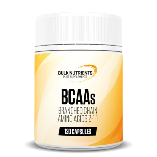Bulk Nutrients' Branched Chain Amino Acid 2-1-1 Capsules can help with muscle growth and recovery