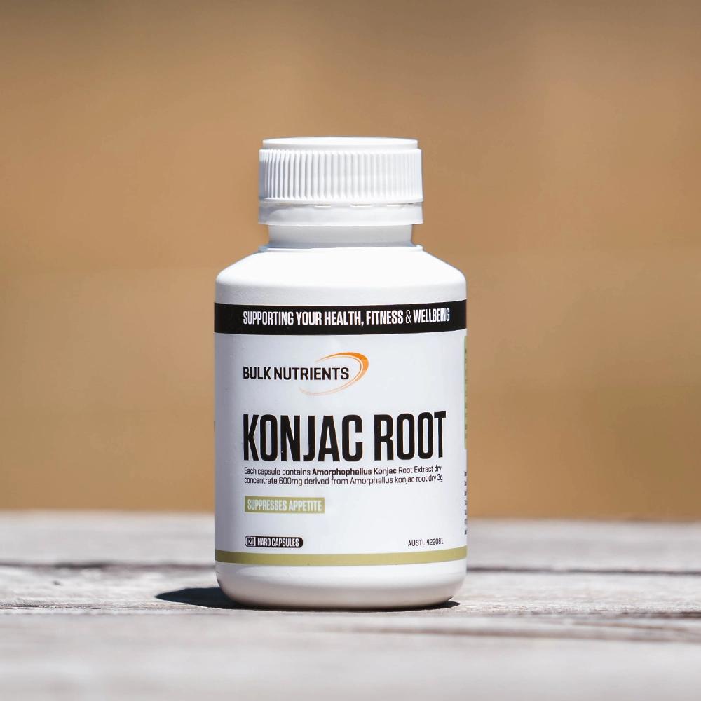 Konjac Root Capsules, Appetite Control, Feeling Full