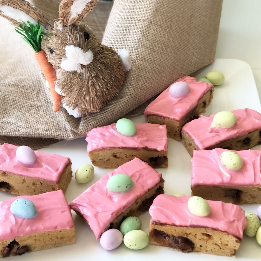 Easter Egg Cookie Dough Cake