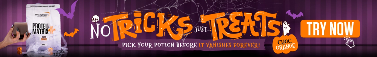 Protein Matrix+ Choc Orange - No Tricks Just Treats Pick your Potion Before it vanishes forever! - Try Now!