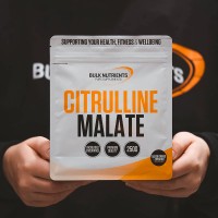 Bulk Nutrients' Citrulline Malate Powder is lactose free and does not contain any gluten in the raw ingredients