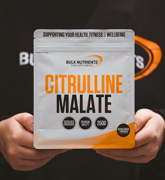 Bulk Nutrients' Citrulline Malate Powder is lactose free and does not contain any gluten in the raw ingredients