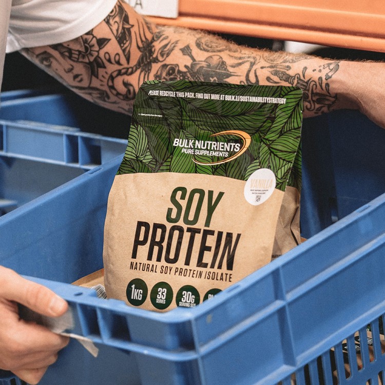 Bulk Nutrients' Soy Protein Isolate