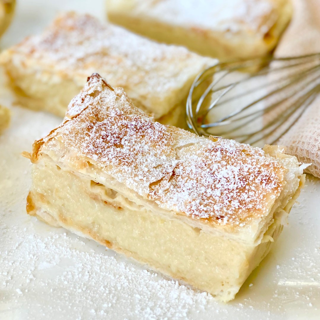 High-Protein Vanilla Slice