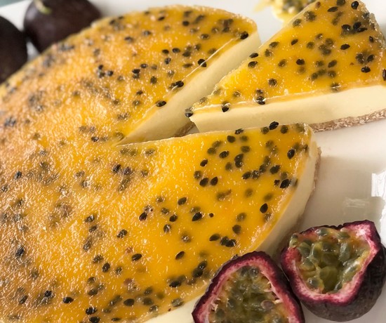 Passionfruit Protein Cheesecake