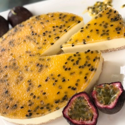 Passionfruit Protein Cheesecake