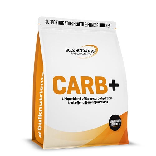 Carb+ is a blend of three carb sources which each operate differently to deliver a balanced fuel source.