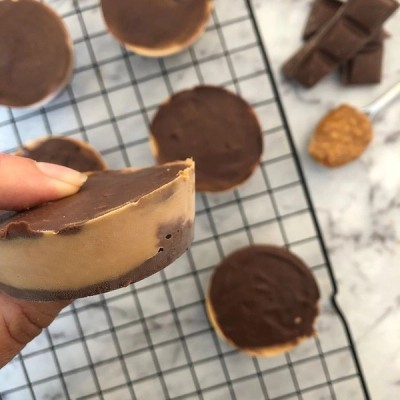 High protein Peanut Butter Cups recipe from Bulk Nutrients
