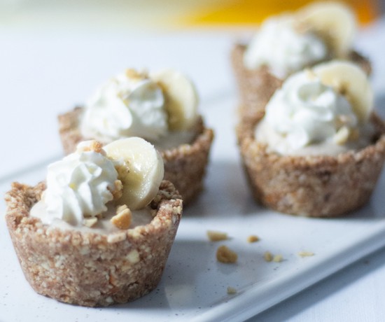 High protein Coconut Banana Cups recipe from Bulk Nutrients