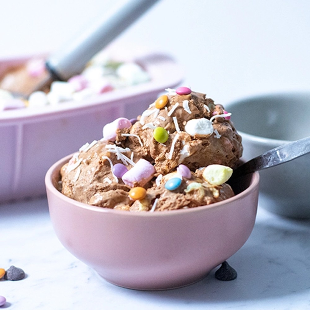 Keto-Friendly Rocky Road Ice Cream | Bulk Nutrients Recipe