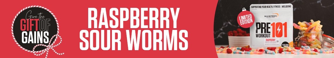 BN - GGG - PW101 Raspberry Sour Worms