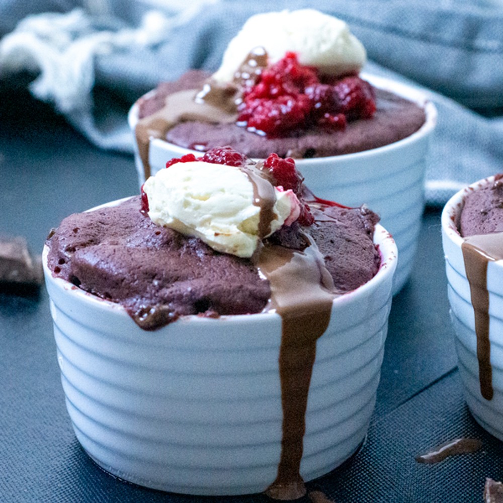 Mini Red Velvet Protein Puddings | Bulk Nutrients Recipe