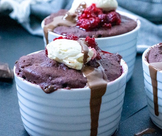 High Protein Mini Red Velvet Protein Puddings recipe from Bulk Nutrients