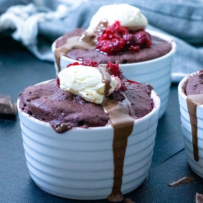 High Protein Mini Red Velvet Protein Puddings recipe from Bulk Nutrients