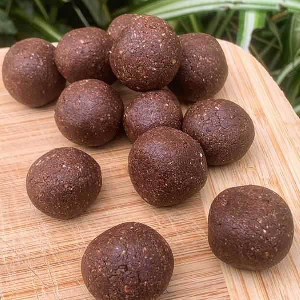 High protein Choc Almond Mini Protein Balls recipe from Bulk Nutrients