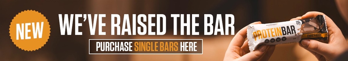 We've raised the bar - New Bulk Nutrients Protein Bar - Purchase Single Bars!