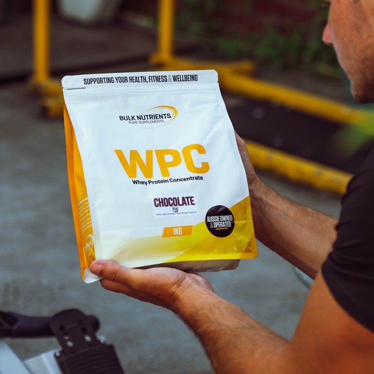 Bulk Nutrients' WPC Whey Protein Concentrate: the ultimate value-packed solution for high protein needs. Chocolate Flavour