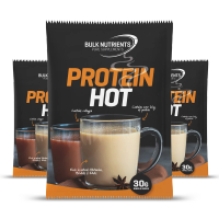 Bulk Nutrients' Protein Hot Multi Pack seven pack of single serve sachets of delicious tasting warm protein drink