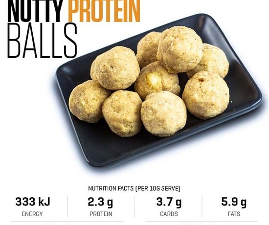 Nutty Protein Balls recipe from Bulk Nutrients.