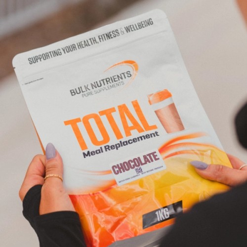 Packed with everything needed to replace a meal, Bulk Nutrients' Total Meal Replacement is perfect for those who want proper nutrition while on-the-go. Chocolate flavour.