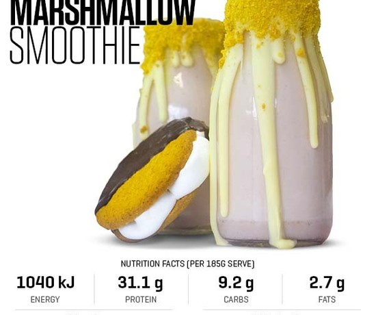 Marshmallow Smoothie recipe from Bulk Nutrients